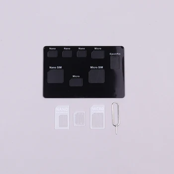 1 комплект Тонкий держатель SIM-карты и чехол для карт Microsd для хранения и Pin-код телефона в комплекте SIM-карта для мобильного телефона Новая