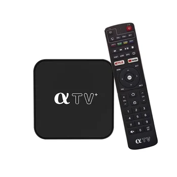 10 шт./лот Dhl Бесплатно aTV + TV Box 1G 8G H313 Linux 4.9 2.4G и 5G Wifi 100M 4k HDR Медиаплеер