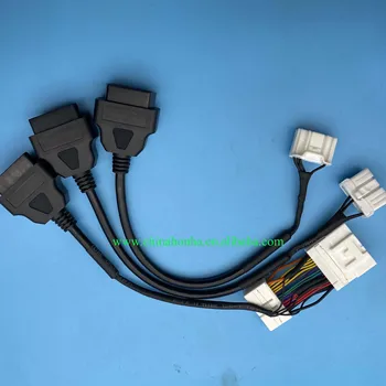 12-контактный 20-контактный 26-контактный разъем-розетка OBD II диагностический жгут проводов электронного кабеля нового энергетического транспортного средства