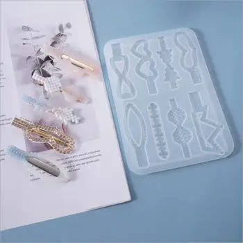 2020 Новая прозрачная силиконовая форма из смолы декоративное ремесло СДЕЛАЙ сам Различные формы для шпилек из эпоксидной смолы формы для ювелирных изделий