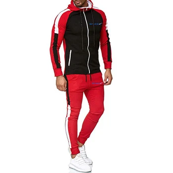 2023, Новая мужская мода с принтом SpaceX, куртки на молнии SpaceX, Удобные толстовки, Высококачественные Повседневные спортивные штаны, комплект из 2 предметов
