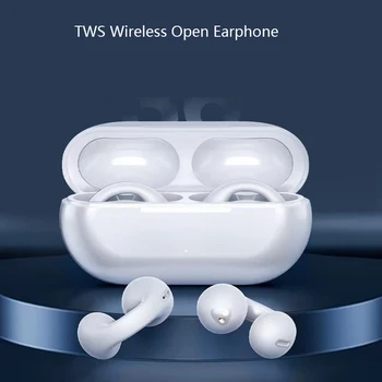 2023 Новый TWS Bluetooth 5.2 Беспроводные Наушники С Костной Проводимостью Clip Ear Музыкальная Гарнитура С Шумоподавлением HD Call Спортивные Наушники