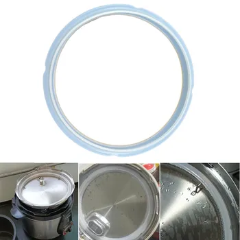 22 см Силиконовая Резиновая прокладка, Уплотнительное кольцо для деталей электрической скороварки, Шайбы объемом 5-6 л, Универсальные Кухонные Принадлежности для приготовления пищи