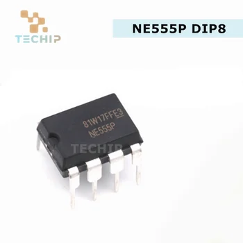 50 шт NE555 NE555P IC 555 Микросхема генератора программирования таймера и 8-контактные разъемы DIP