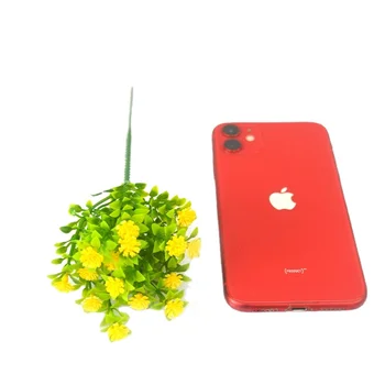 5ШТ 22 см искусственный цветок гипсофила, одиночный искусственный цветок из искусственной кожи, мягкий резиновый цветок, свадебный букет для рук