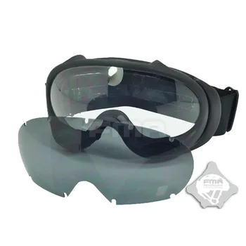 FMA TB958 Пейнтбольные тактические пылезащитные Очки с защитой от запотевания лыжные очки для Бездорожья с Двойными линзами