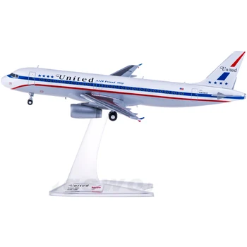 Herpa 1: 200 Модель самолета United Airlines Airbus A320 N475UA, игрушки для коллекционного украшения, подарок для мальчиков
