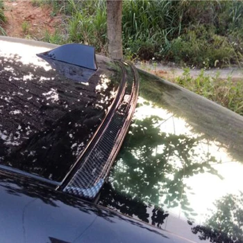 Reiz Universele спойлер на крыше авто наклейка 1,5 м Автомобильный стайлинг 5D резиновое карбоновое заднее крыло Solderen для ремонта своими руками для Toyota