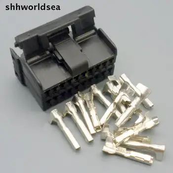 worldgolden 5/30/100 комплектов 1,2 мм комплект жгута проводов для монтажа на печатной плате 20P 20-канальный разъем 174047-2