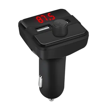 Бесплатная доставка FM-передатчик Bluetooth Беспроводной автомобильный радиоприемник Автомобильные аксессуары Автомобильное USB-зарядное устройство Mp3-плеер USB-передатчик