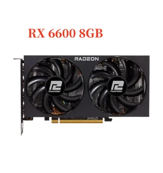 Видеокарта Radeon RX 6600 8GB GPU GDDR6 128 Бит 14 Гбит с 7-нм Компьютерная Видеокарта Поддерживает Используемый Настольный процессор AMD Intel