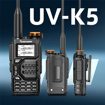 Двухдиапазонная рация Quansheng UVK5 мощностью 5 Вт, двухстороннее радио