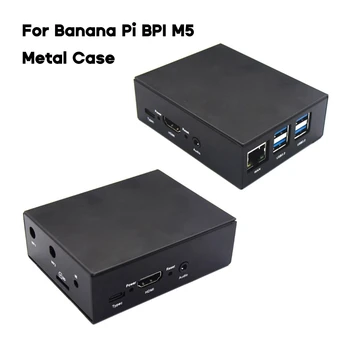 для Banana Pi BPI M5 Металлический корпус- применимо только к корпусу Banana Pi BPI-M5 Надежная защитная крышка