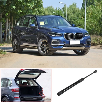 Для BMW X5 G05 2019 2020 2021, черная углеродистая сталь, задняя Подъемная дверь, Гидравлическая стойка, Газовый амортизатор, Автомобильные Аксессуары