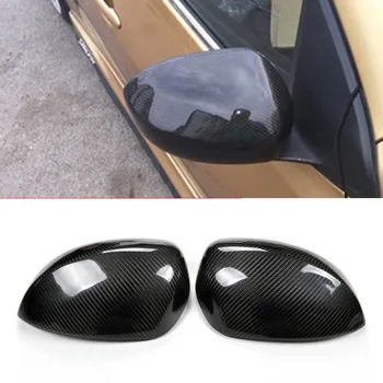 Новая крышка для замены боковых зеркал заднего вида автомобиля из углеродного волокна для Nissan Tiida 2011-2014