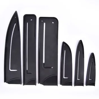 Ножны для кухонного ножа Черные Пластиковые Чехлы для ножей Универсальные Ножны для Кухонного Ножа Защитный чехол Кухонные Гаджеты Аксессуары