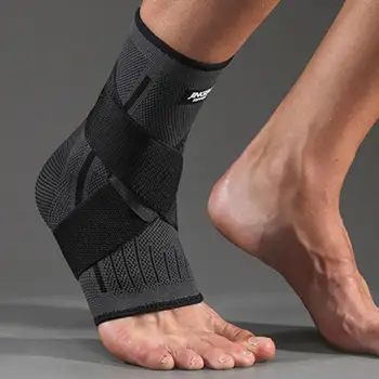 Обертывание для ног нейлоновый рукав на щиколотке Защитная полезная эластичная повязка для поддержки лодыжки