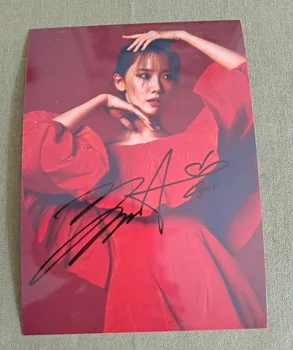 оригинальная фотография SNSD Yoona с автографом от руки коллекция 7 дюймов бесплатная доставка 2022