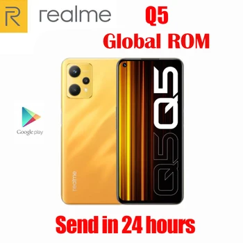 Оригинальный Официальный Realme Q5 5G Snapdragon695 6,6 дюйма 120 Гц 5000 мАч 60 Вт Dash Charge 50-Мегапиксельная Камера Android 12 Global ROM