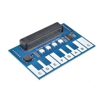 Плата расширения Модуля Мини-Пианино Емкостный Сенсорный Контроллер TTP229 Интерфейс I2C для Воспроизведения Музыки Микробитными Сенсорными Клавишами Microbit