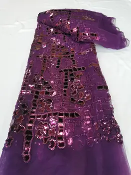 приятная на вид тюлевая сетчатая кружевная ткань с вышивкой из перьев Jolin-1228.5801 хорошего качества для вечернего платья