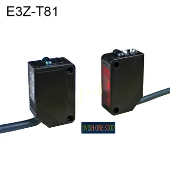 Расстояние обнаружения фотоэлектрического переключателя e3z-t81 регулируется на 10 м, а PNP является трансформируемым