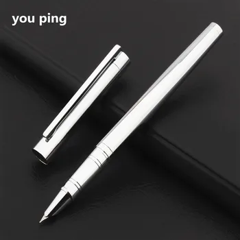 Роскошная перьевая ручка Jinhao 126 Platinum класса люкс для студентов финансового офиса, школьные канцелярские принадлежности, чернильные ручки