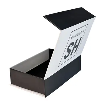 роскошный необычный дизайн, напечатанная на заказ Магнитная картонная коробка для подарочной упаковки ювелирных изделий