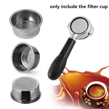Фильтровальная чашка 51 мм Без давления Фильтровальная корзина для кофейных продуктов Breville Delonghi Filter Krups Кухонные Принадлежности