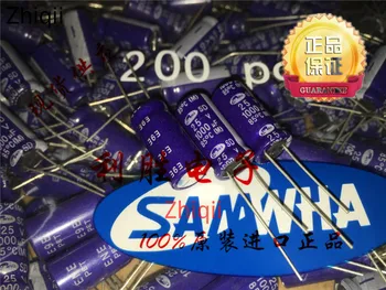 5 шт./10 шт. Оригинальный новый алюминиевый электролитический конденсатор SAMWHA 25V1000UF 10X20 SD blue robe 85 градусов